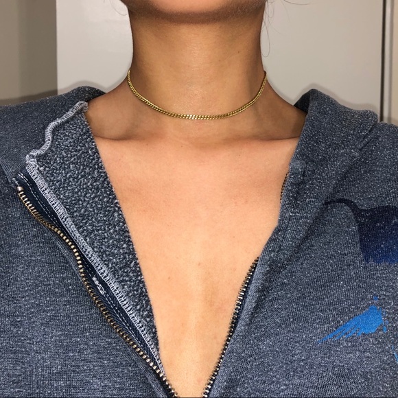 The M Jewelers Curb Chain Choker - Picture 1 of 3